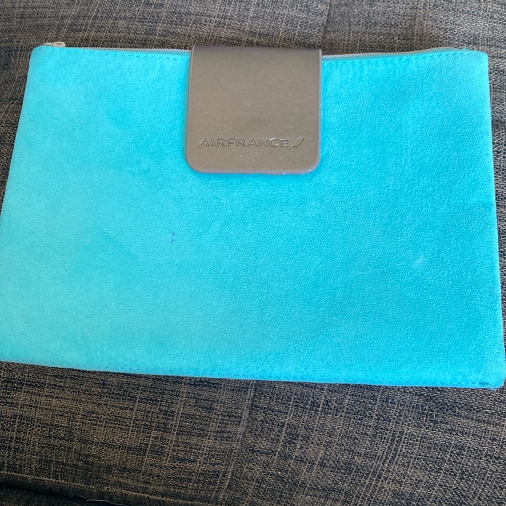 Air France makeup bag / jewelry case